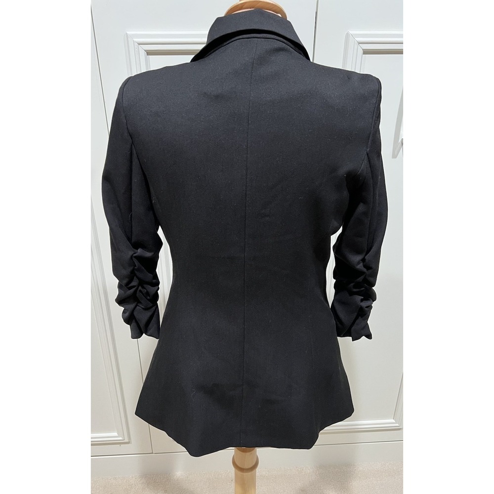 Cache Cache Black Single Button Blazer Size 170 M… - image 3